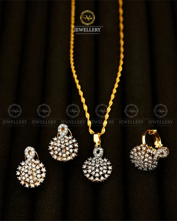 Jarao combo locket set with chain-2909